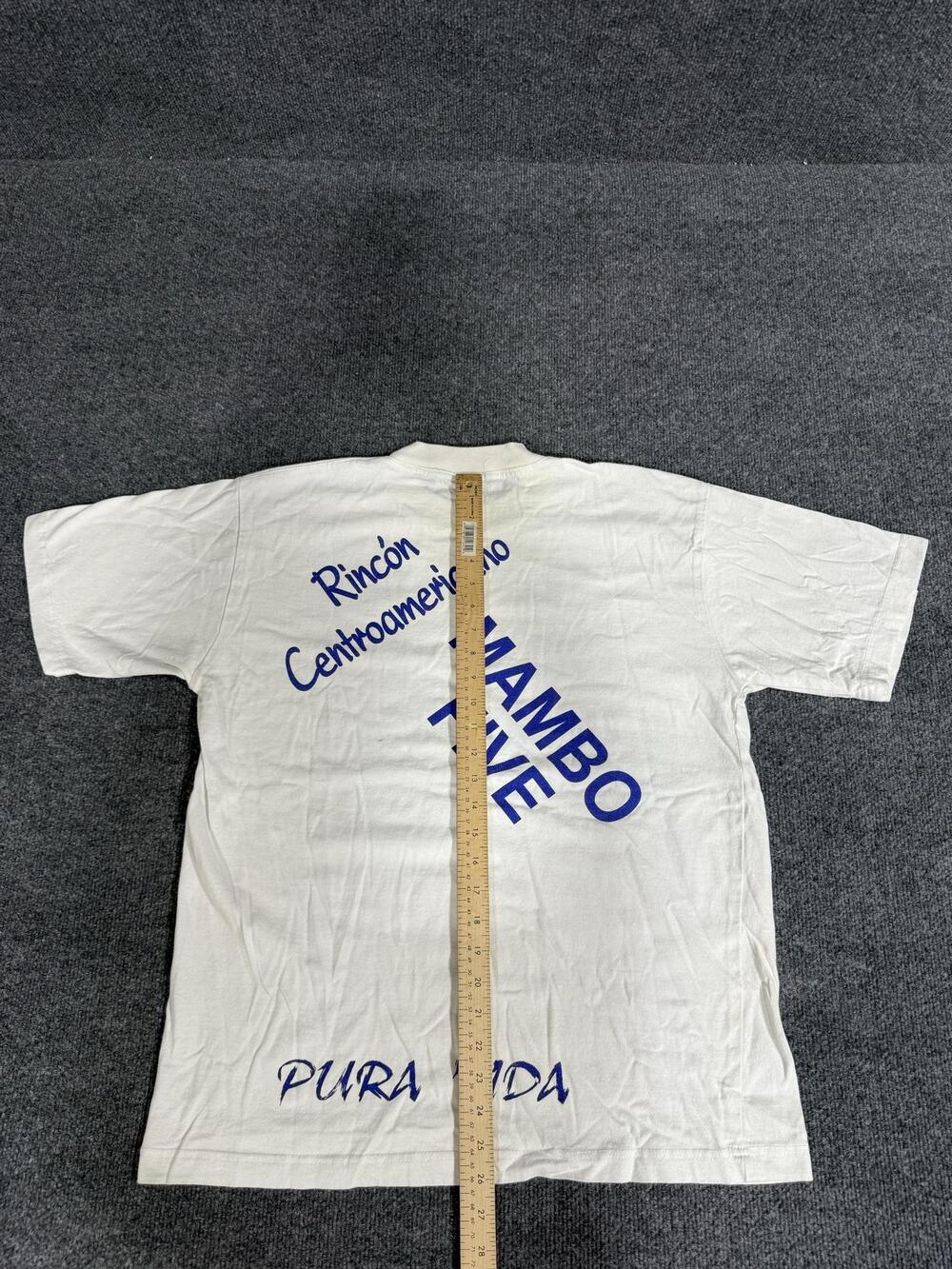 Sportek Shirt Mens Large Mambo Five Central American Soccer Graphic T-Shirt Tee - Picture 9 of 10